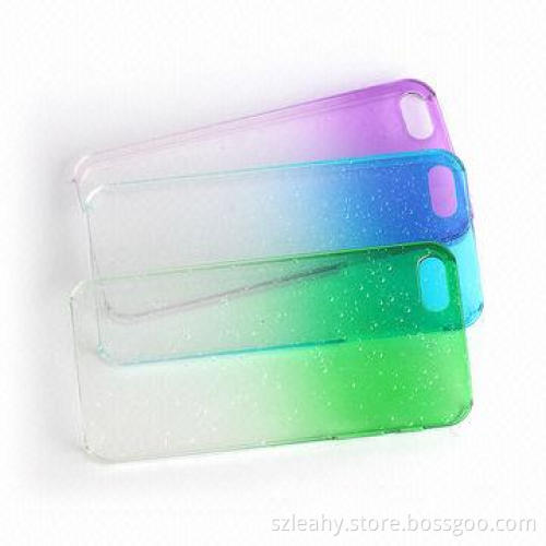 Gradual Change Raindrop Plastic Cases for iPhone 5S